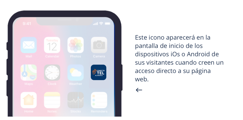 Lleva a ConectaTEL Almería en tu móvil