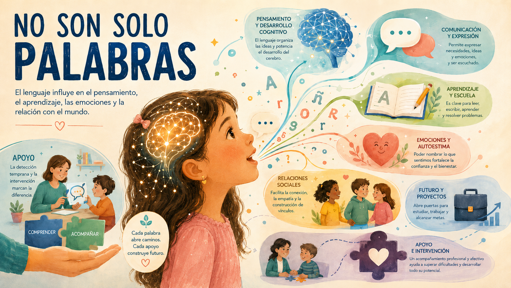 No son solo palabras