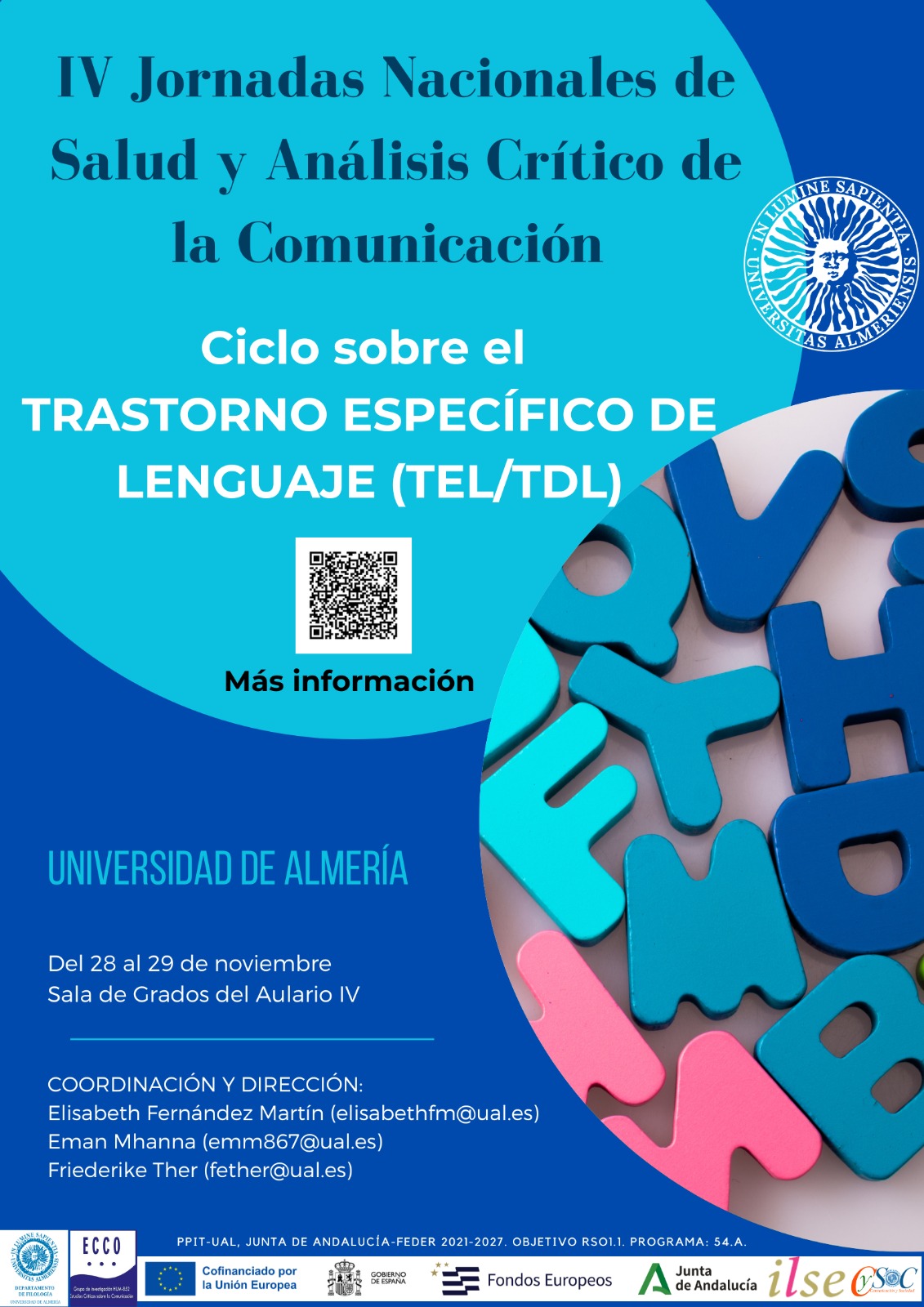 Ciclo sobre TEL/TDL